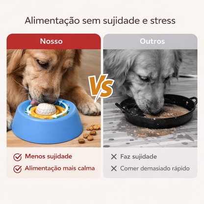 Taça Calmante para Cães – Comer Devagar e Sem Stress