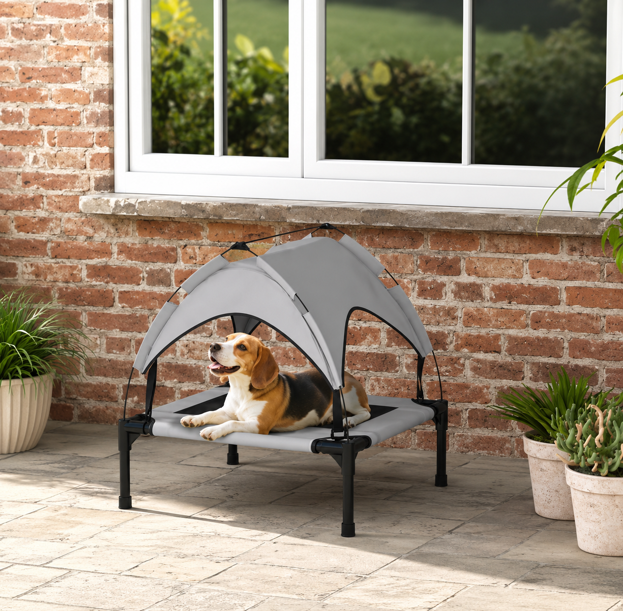Cama Refrescante Elevada para Cães
