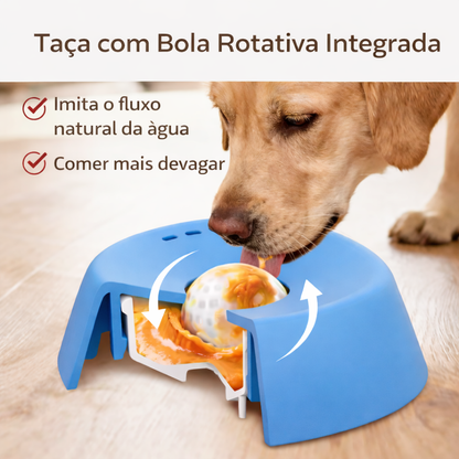 Taça Calmante para Cães – Comer Devagar e Sem Stress
