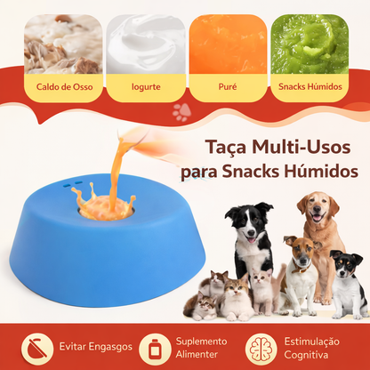 Taça Calmante para Cães – Comer Devagar e Sem Stress