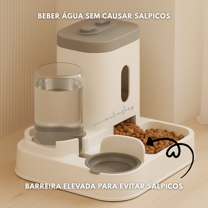 Alimentador Automático 2 em 1 com Bebedouro