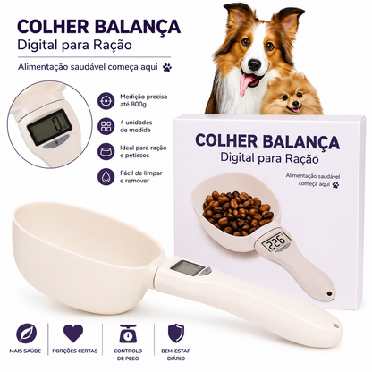 Colher Balança Digital para Ração