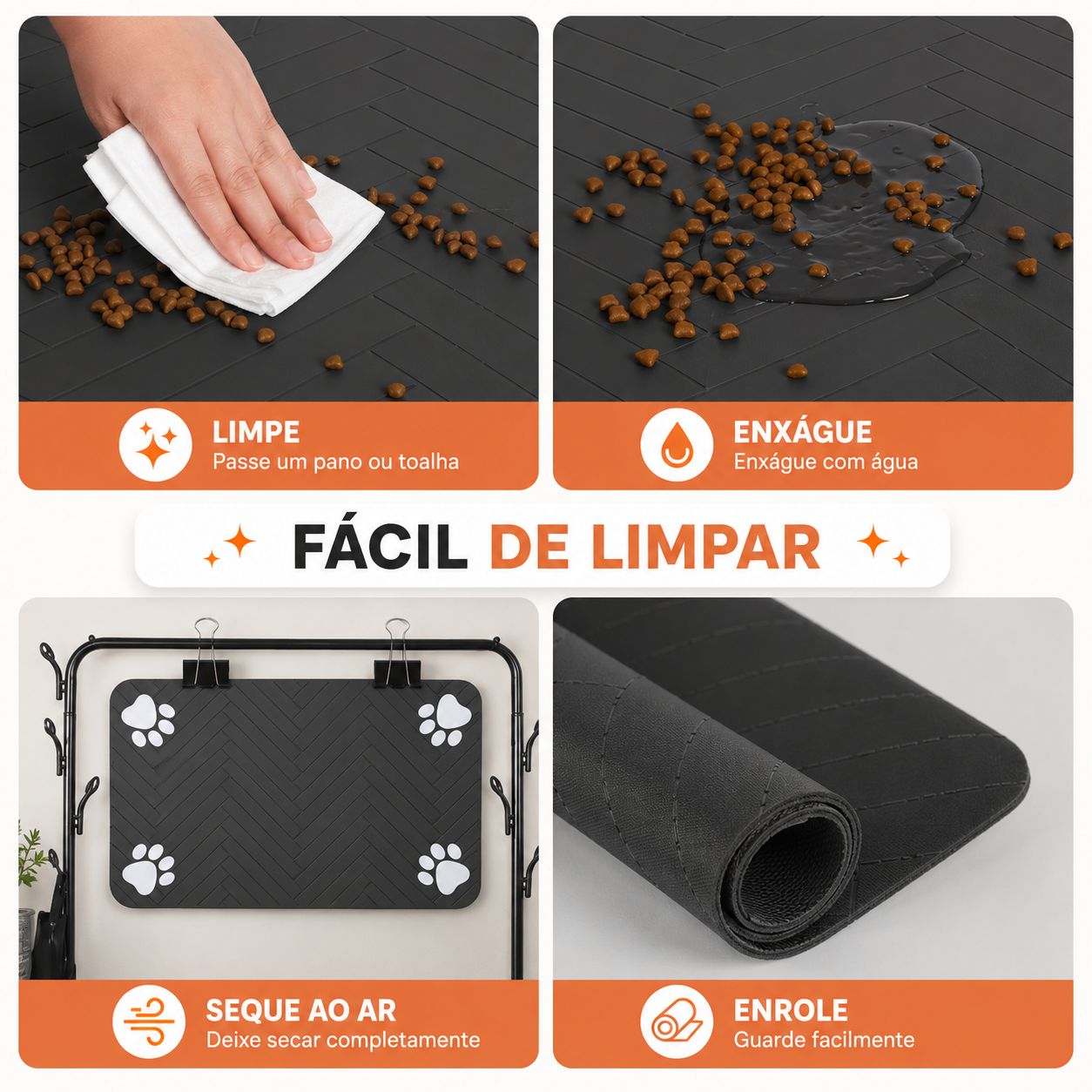 Tapete Refeição Limpa