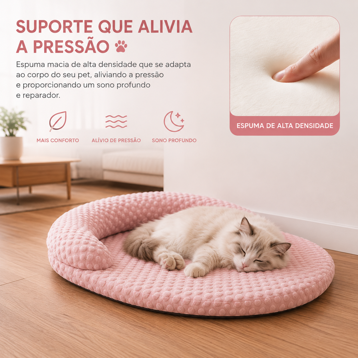 Cama Refrescante Ortopédica para Cães e Gatos