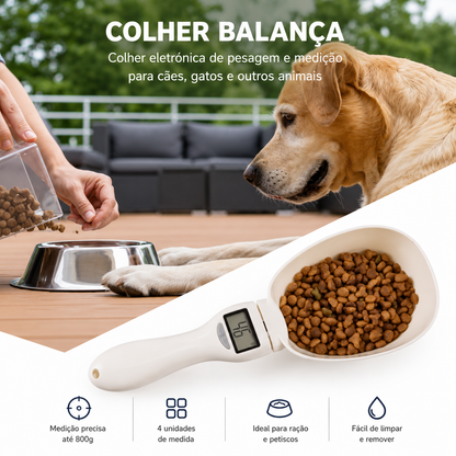 Colher Balança Digital para Ração
