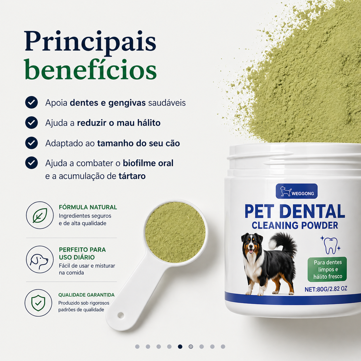 Pó Dental Natural